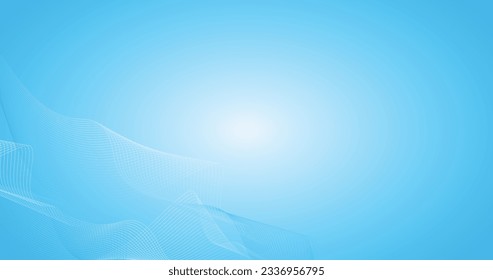 fondo abstracto con líneas de negocio. Concepto de tecnología digital para el futuro. líneas redondas mínimas abstractas de fondo tecnológico futurista. Diseño de pancartas de arte digital vectorial
