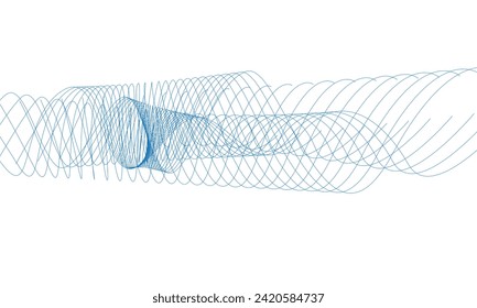 Abstract background with business lines on white background. wave abstract stripe design. twisted curve lines with blend effect.
