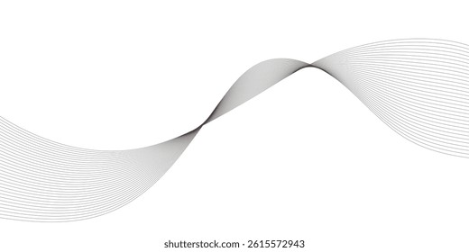 Abstract background with business lines. Technology, data science, geometric border pattern. Isolated on white background. Vector illustration.