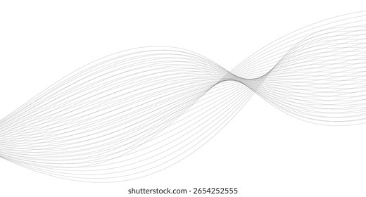 Fondo Abstractas con líneas de negocio. Tecnología, ciencia de datos, patrón de borde geométrico. Aislado sobre fondo blanco. Ilustración vectorial.