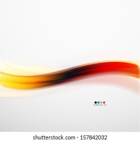 Abstract background for business presentation, technology concept, motion / flowing / light / wave / smooth template or pattern.