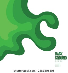 Abstract background for Business transition with green colours palette