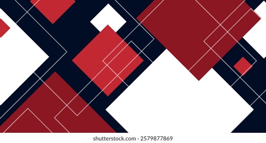 abstract background by using square as the main element