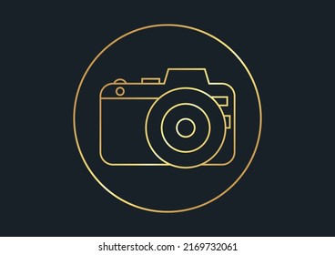 abstrakter Hintergrund für Kamera, Vektorgrafiken