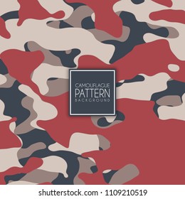 Abstract background with a camouflague design