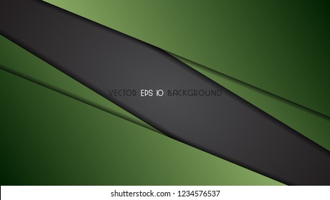 Abstract background with carbon and metal materials, vector illustration.