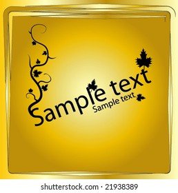Abstract background for a card