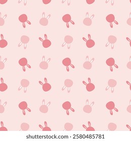 abstract, background, cartoon, design, pink, bunny, cute, baby, child, pattern, seamless, 