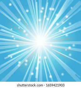 Abstract background Cartoon flat style 