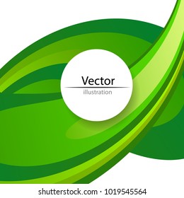 Abstract background in a cartoon style, green color.