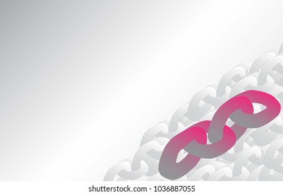 Abstract background of chain texture illustration design, Eps 10 vector