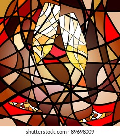 abstract background champagne