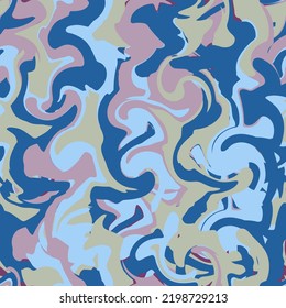 abstract background chaotic paint stains vector seamless pattern