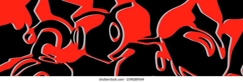 Abstract background of chaotic spots. Grunge texture of the blots