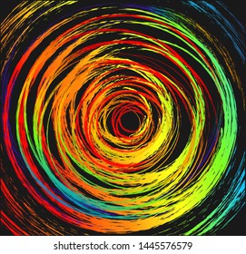 Abstract  background with charcoal lines