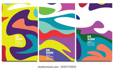 abstract background with cheerful colors