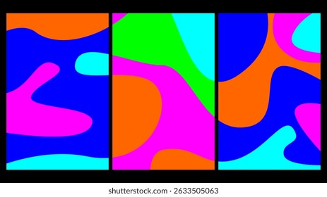 abstract background with cheerful colors