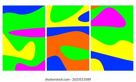 abstract background with cheerful colors