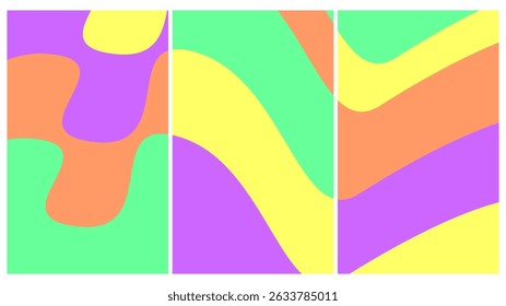 abstract background with cheerful colors