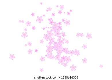 Abstract background with cherry blossom