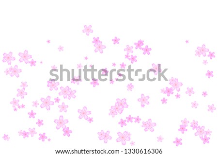 Abstract background with cherry blossom
