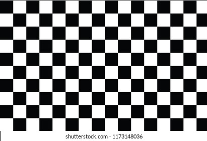 Abstract background, chess board. pattern black and white texture square shape