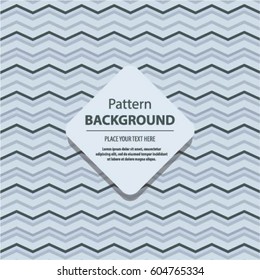 Abstract background chevron seamless pattern vector