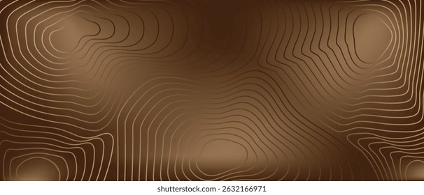 Abstract background chocolate colors with line forming wood fiber style. Modern business banner  template vector.