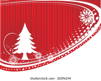 abstract background of christmas ornamented, design