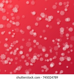 Abstract background Christmas style. Pattern with snowflakes.