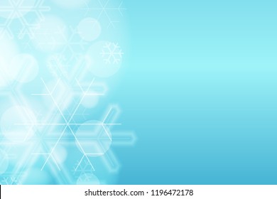 Abstract background, christmas, winter, snow, vector graphics.