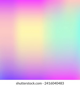 Abstract Background. Chrome Light. Metal Multicolor Brochure. Fashion Flyer. Holographic Texture. Violet Shiny Gradient. Pearlescent Texture. Pop Shapes. Purple Abstract Background