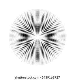 Abstract background with circle dots