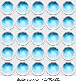 Abstract background with circle elements