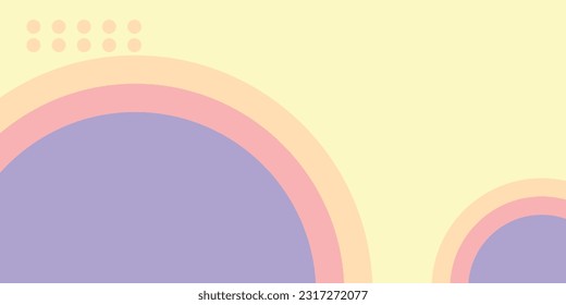 Abstract background with circle elements. vector for posters, banners, greeting cards, presentations, web, social media.