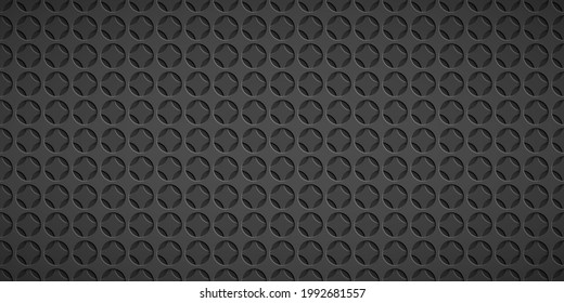 Abstrakter Hintergrund mit Kreislöchern in grauen Farben