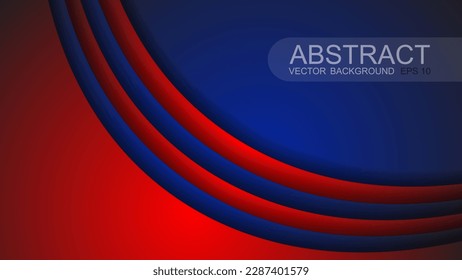 Dimensión de la capa de círculo de fondo abstracto. ilustración vectorial