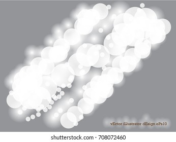 Abstract background. Circle light bokeh for template texture. Background for electronic card, white lighten circle shape, event, holiday, new year, christmas.
