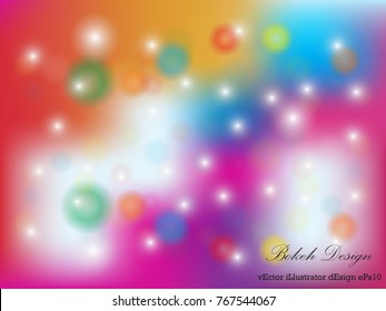 Abstract background. Circle light bokeh for template texture. Background for electronic card, white lighten circle shape, event, holiday, new year, christmas.
