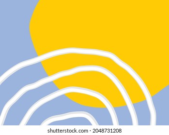 Abstract background with circle line pattern