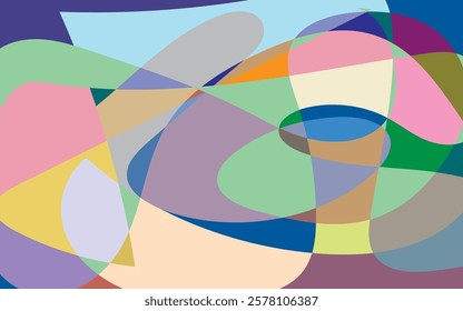 abstract background circle line round and free form background