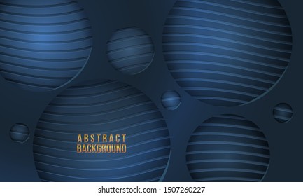 abstract background with circle overlaps background