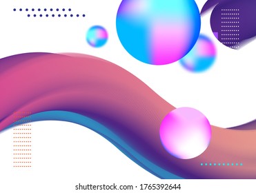 fondo abstracto con forma de círculo. fondo de diseño de ilustración