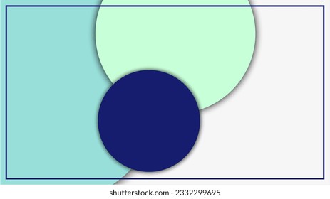 Abstract background circle shine and layer element vector for presentation design.Vector graphic illustrator.