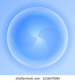 abstract background with circles