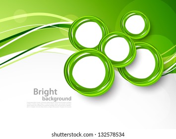 Abstract background with circles