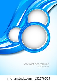 Abstract background with circles
