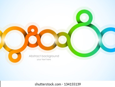 Abstract background with circles