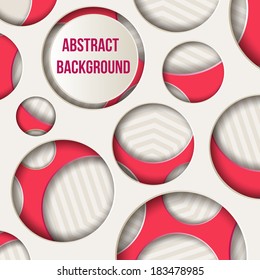 abstract background with circles
