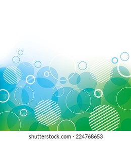 Abstract Background with Circles 